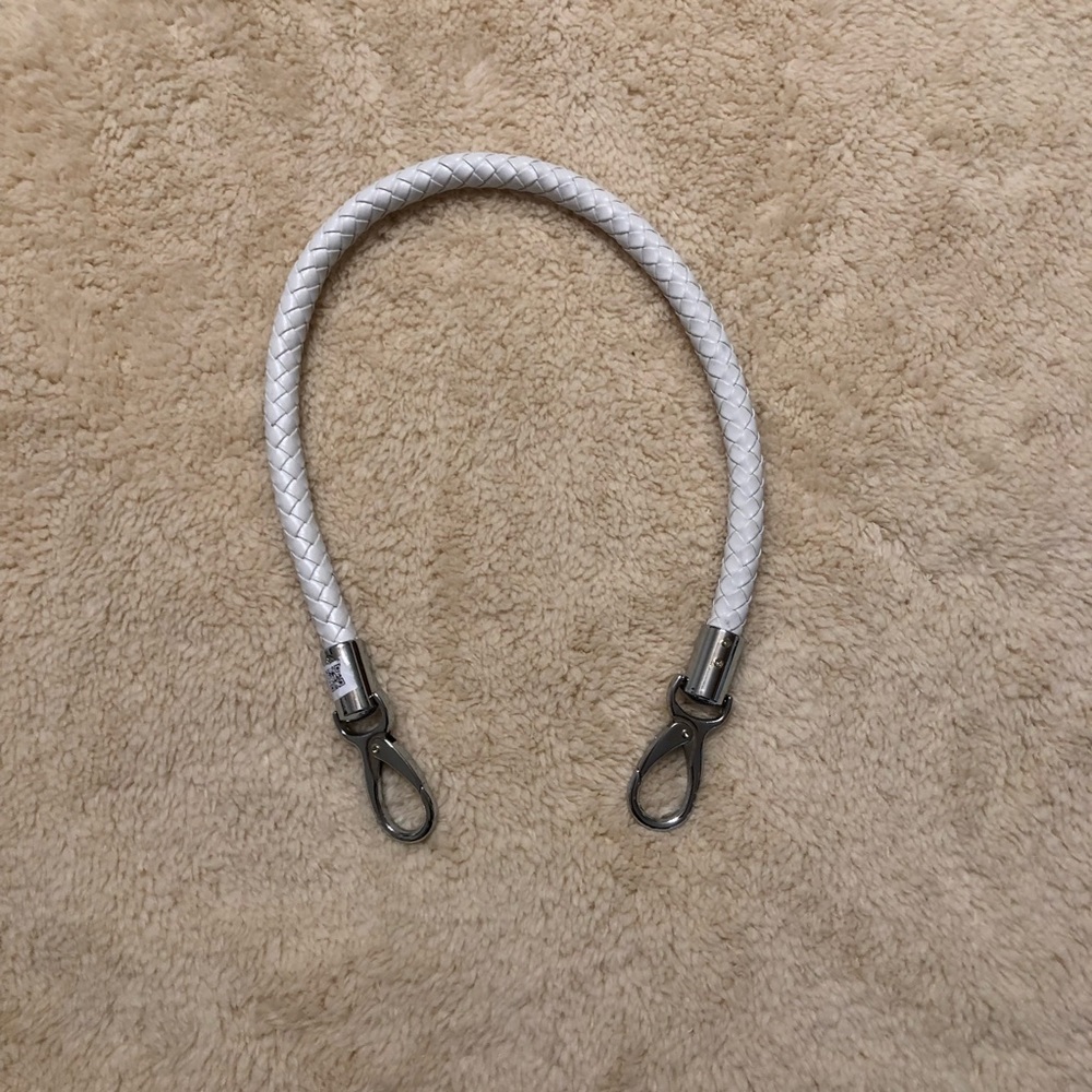 Handbag replacement strap- white